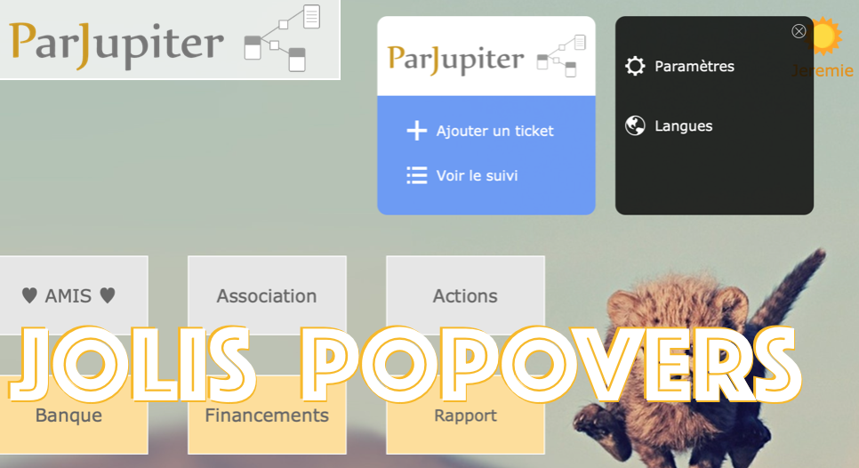 De jolis popovers avec Filemaker